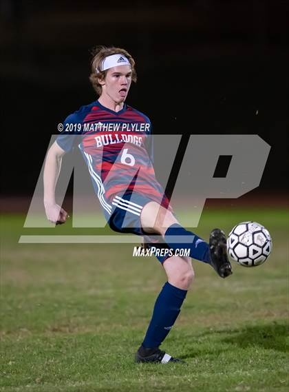 Thumbnail 2 in Douglas Byrd vs Terry Sanford (PAC Tournament First Round) photogallery.