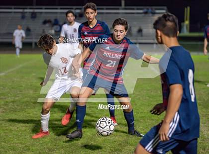 Thumbnail 3 in Douglas Byrd vs Terry Sanford (PAC Tournament First Round) photogallery.