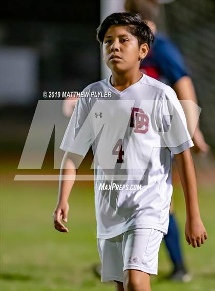 Thumbnail 3 in Douglas Byrd vs Terry Sanford (PAC Tournament First Round) photogallery.