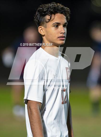 Thumbnail 3 in Douglas Byrd vs Terry Sanford (PAC Tournament First Round) photogallery.
