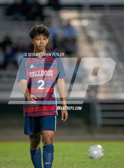 Thumbnail 3 in Douglas Byrd vs Terry Sanford (PAC Tournament First Round) photogallery.