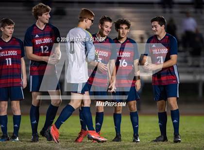 Thumbnail 1 in Douglas Byrd vs Terry Sanford (PAC Tournament First Round) photogallery.
