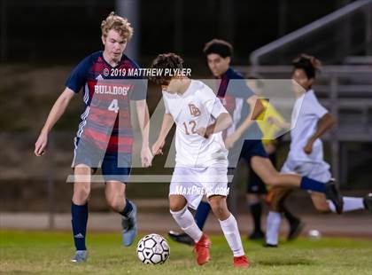 Thumbnail 2 in Douglas Byrd vs Terry Sanford (PAC Tournament First Round) photogallery.