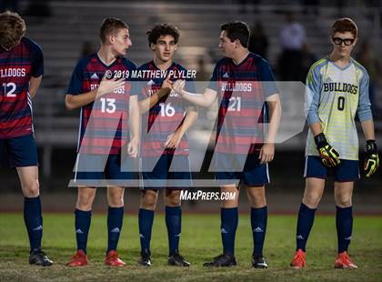 Thumbnail 1 in Douglas Byrd vs Terry Sanford (PAC Tournament First Round) photogallery.