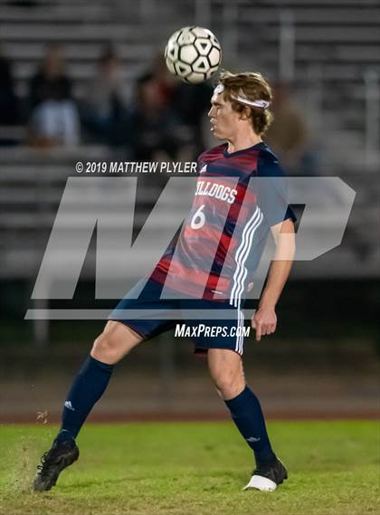 Thumbnail 3 in Douglas Byrd vs Terry Sanford (PAC Tournament First Round) photogallery.