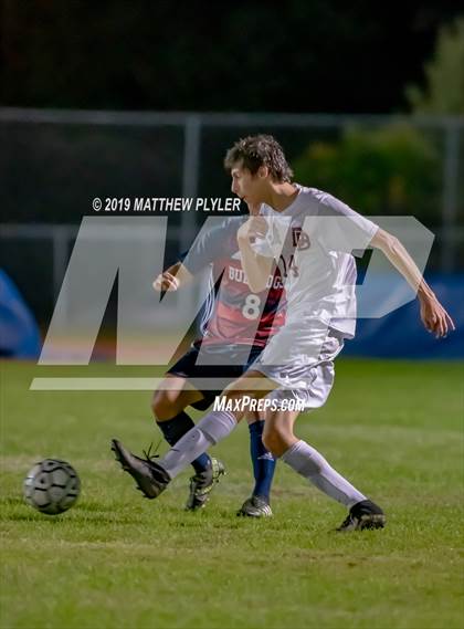Thumbnail 1 in Douglas Byrd vs Terry Sanford (PAC Tournament First Round) photogallery.