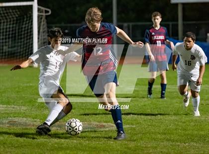 Thumbnail 3 in Douglas Byrd vs Terry Sanford (PAC Tournament First Round) photogallery.