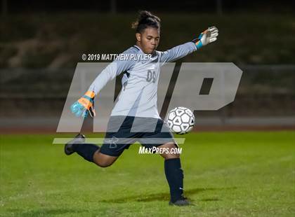 Thumbnail 1 in Douglas Byrd vs Terry Sanford (PAC Tournament First Round) photogallery.