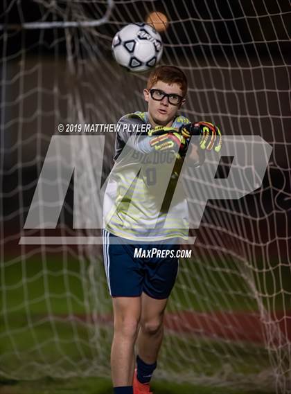 Thumbnail 1 in Douglas Byrd vs Terry Sanford (PAC Tournament First Round) photogallery.