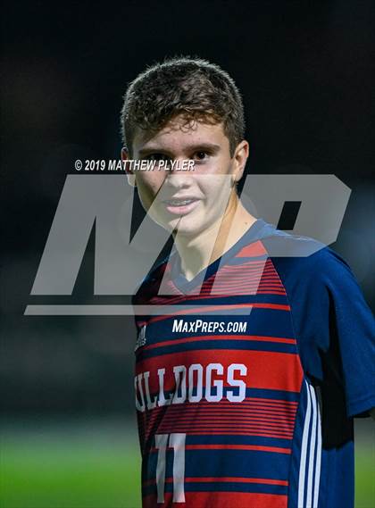 Thumbnail 2 in Douglas Byrd vs Terry Sanford (PAC Tournament First Round) photogallery.