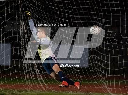 Thumbnail 1 in Douglas Byrd vs Terry Sanford (PAC Tournament First Round) photogallery.