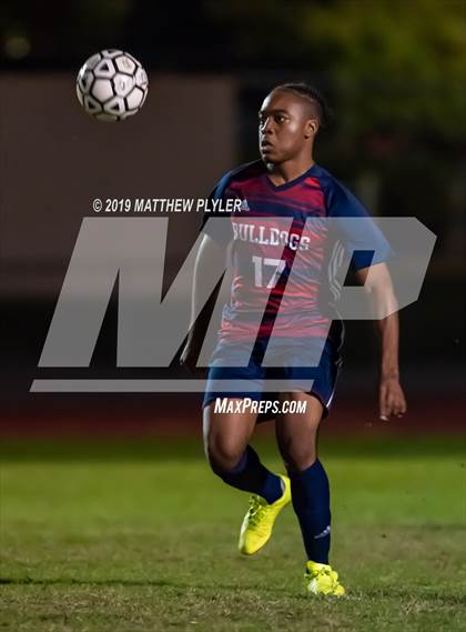 Thumbnail 1 in Douglas Byrd vs Terry Sanford (PAC Tournament First Round) photogallery.