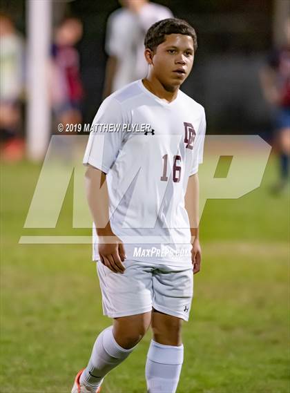 Thumbnail 3 in Douglas Byrd vs Terry Sanford (PAC Tournament First Round) photogallery.