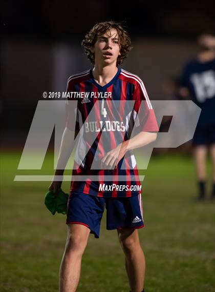 Thumbnail 3 in Douglas Byrd vs Terry Sanford (PAC Tournament First Round) photogallery.