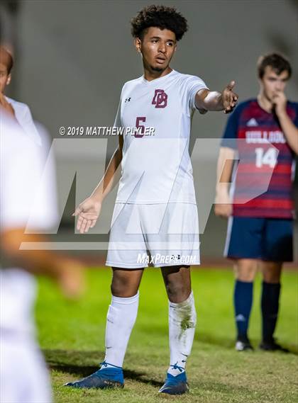 Thumbnail 1 in Douglas Byrd vs Terry Sanford (PAC Tournament First Round) photogallery.
