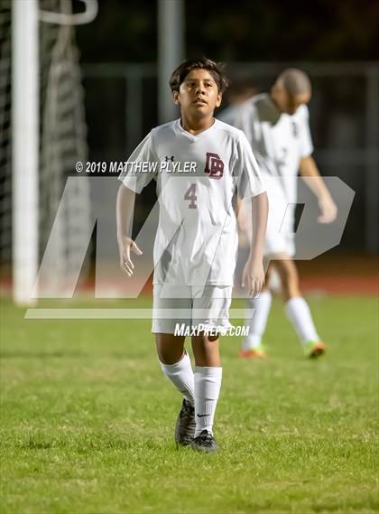 Thumbnail 2 in Douglas Byrd vs Terry Sanford (PAC Tournament First Round) photogallery.
