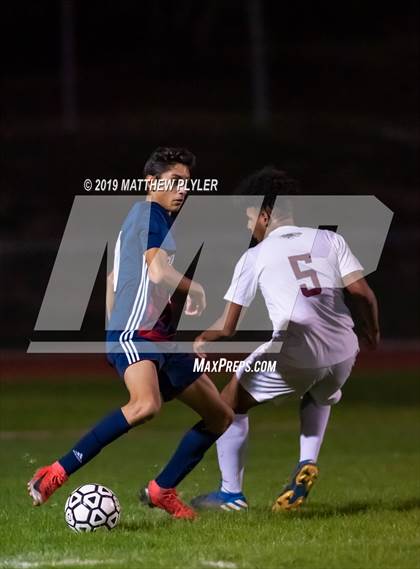 Thumbnail 3 in Douglas Byrd vs Terry Sanford (PAC Tournament First Round) photogallery.