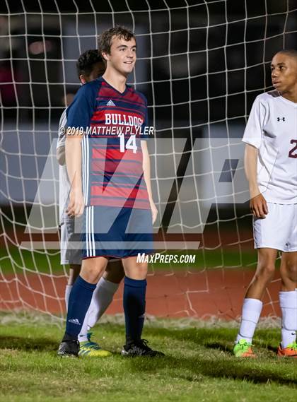 Thumbnail 1 in Douglas Byrd vs Terry Sanford (PAC Tournament First Round) photogallery.