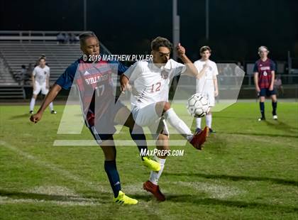 Thumbnail 1 in Douglas Byrd vs Terry Sanford (PAC Tournament First Round) photogallery.