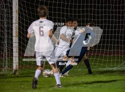 Thumbnail 1 in Douglas Byrd vs Terry Sanford (PAC Tournament First Round) photogallery.