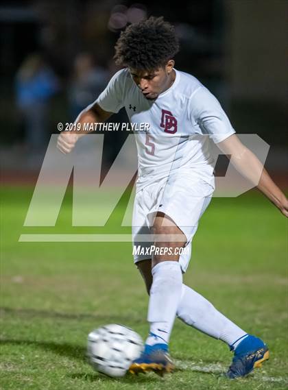 Thumbnail 1 in Douglas Byrd vs Terry Sanford (PAC Tournament First Round) photogallery.