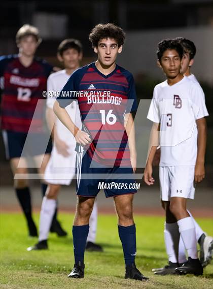 Thumbnail 2 in Douglas Byrd vs Terry Sanford (PAC Tournament First Round) photogallery.