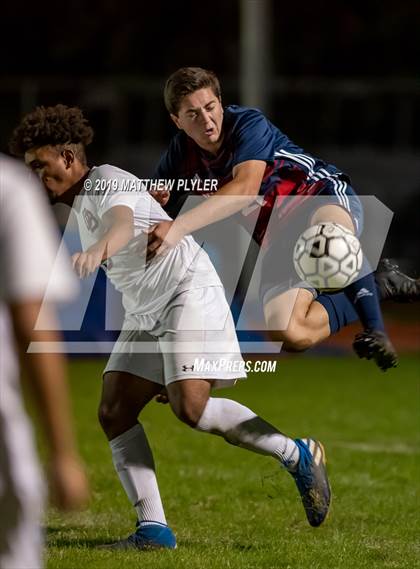 Thumbnail 2 in Douglas Byrd vs Terry Sanford (PAC Tournament First Round) photogallery.