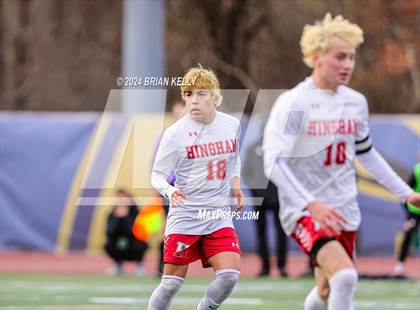 Thumbnail 3 in Oliver Ames vs Hingham (MIAA Division 2 Final) photogallery.