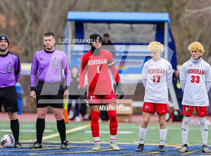 Thumbnail 3 in Oliver Ames vs Hingham (MIAA Division 2 Final) photogallery.