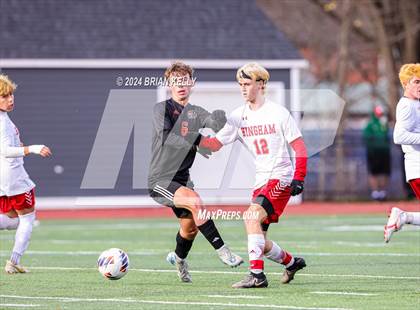 Thumbnail 3 in Oliver Ames vs Hingham (MIAA Division 2 Final) photogallery.