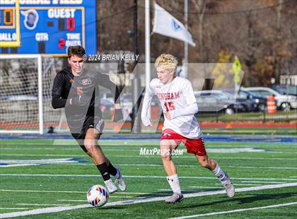 Thumbnail 2 in Oliver Ames vs Hingham (MIAA Division 2 Final) photogallery.