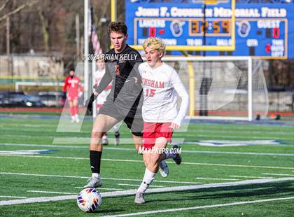 Thumbnail 2 in Oliver Ames vs Hingham (MIAA Division 2 Final) photogallery.