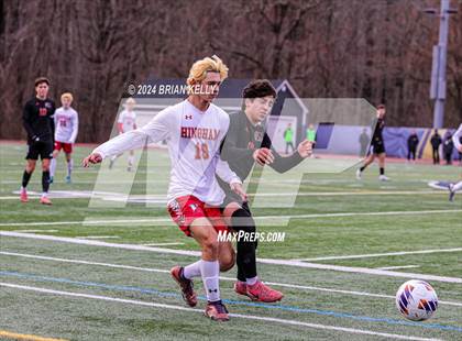 Thumbnail 3 in Oliver Ames vs Hingham (MIAA Division 2 Final) photogallery.
