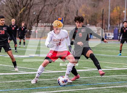 Thumbnail 2 in Oliver Ames vs Hingham (MIAA Division 2 Final) photogallery.