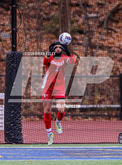 Thumbnail 2 in Oliver Ames vs Hingham (MIAA Division 2 Final) photogallery.