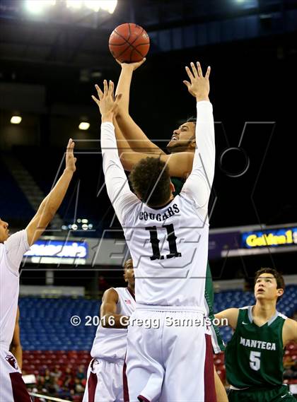 Thumbnail 3 in Weston Ranch vs Manteca (CIF SJS D3 Final) photogallery.
