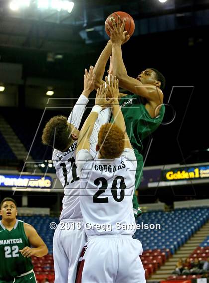 Thumbnail 1 in Weston Ranch vs Manteca (CIF SJS D3 Final) photogallery.
