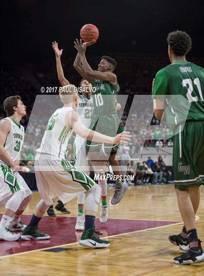 Thumbnail 1 in George Washington vs. ThunderRidge CHSAA 5A Semi-Final) photogallery.