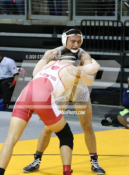 Thumbnail 1 in AIA Wrestling Championships (Divisions 1-2 Finals) photogallery.
