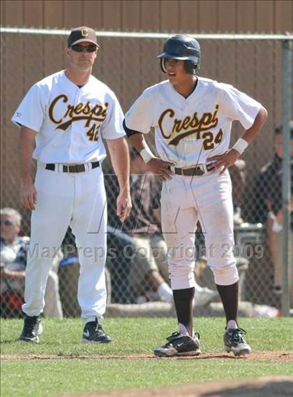 Thumbnail 3 in Crespi vs. Redlands East Valley (CIF SS D2 Playoffs) photogallery.