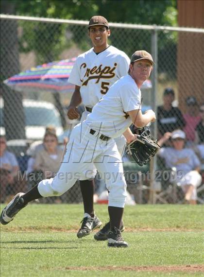 Thumbnail 3 in Crespi vs. Redlands East Valley (CIF SS D2 Playoffs) photogallery.