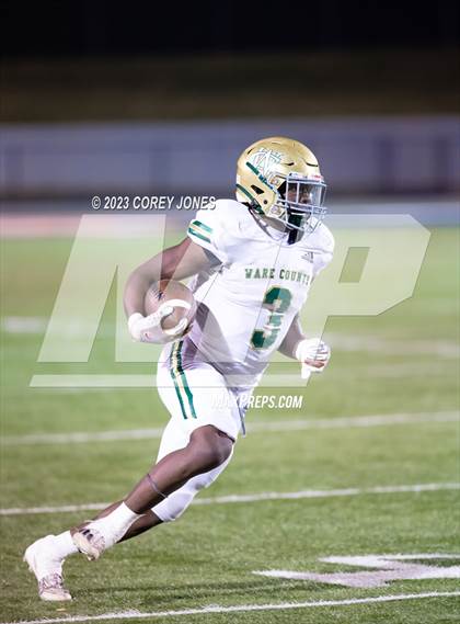 Thumbnail 3 in Ware County vs Warner Robins (GHSA 5A 2nd Round) photogallery.