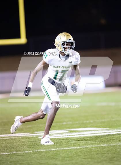 Thumbnail 2 in Ware County vs Warner Robins (GHSA 5A 2nd Round) photogallery.