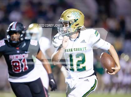 Thumbnail 2 in Ware County vs Warner Robins (GHSA 5A 2nd Round) photogallery.