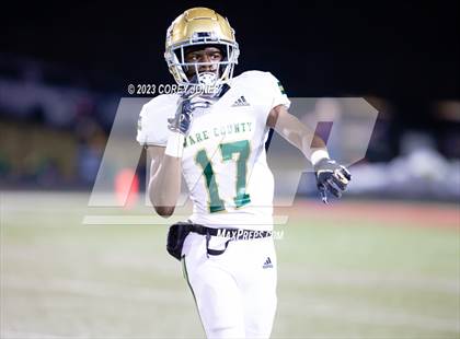 Thumbnail 2 in Ware County vs Warner Robins (GHSA 5A 2nd Round) photogallery.