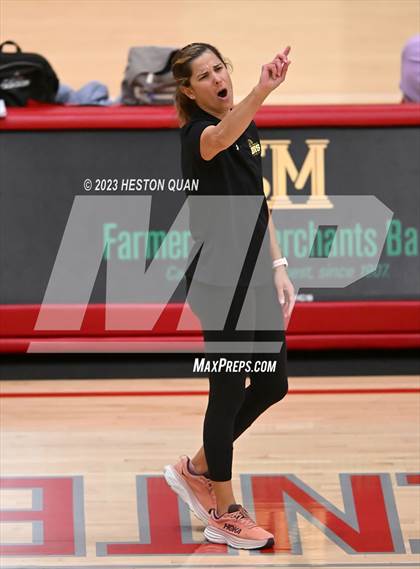 Thumbnail 2 in Cathedral Catholic @ Mater Dei (CIF State Open SoCal Regional Final) photogallery.
