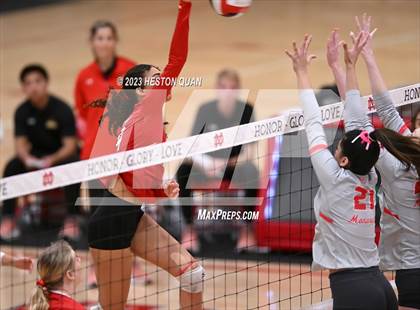 Thumbnail 2 in Cathedral Catholic @ Mater Dei (CIF State Open SoCal Regional Final) photogallery.