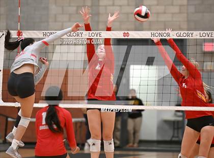 Thumbnail 1 in Cathedral Catholic @ Mater Dei (CIF State Open SoCal Regional Final) photogallery.