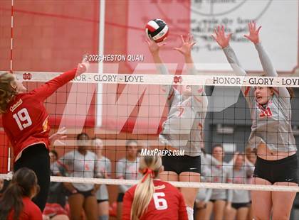 Thumbnail 3 in Cathedral Catholic @ Mater Dei (CIF State Open SoCal Regional Final) photogallery.