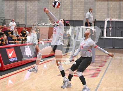 Thumbnail 1 in Cathedral Catholic @ Mater Dei (CIF State Open SoCal Regional Final) photogallery.